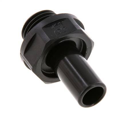 10mm x G1/4'' insteekfitting POM buitendraad NBR [5 Stuks]