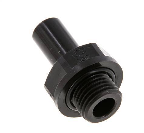 10mm x G1/4'' insteekfitting POM buitendraad NBR [5 Stuks]