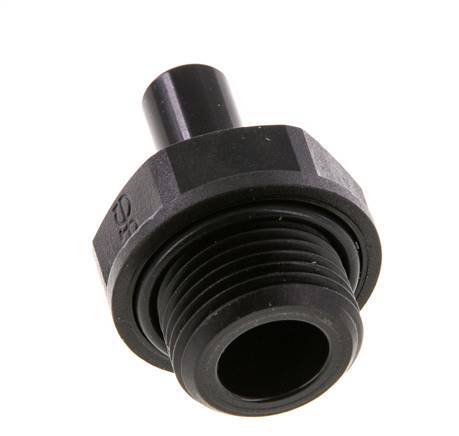 8mm x G3/8'' insteekfitting POM buitendraad NBR [5 Stuks]