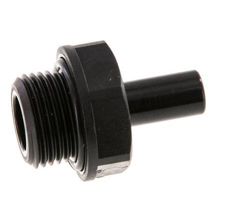 8mm x G3/8'' insteekfitting POM buitendraad NBR [5 Stuks]