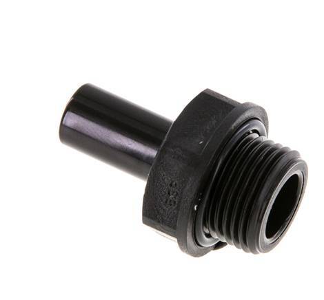 10mm x G3/8'' insteekfitting POM buitendraad NBR [5 Stuks]