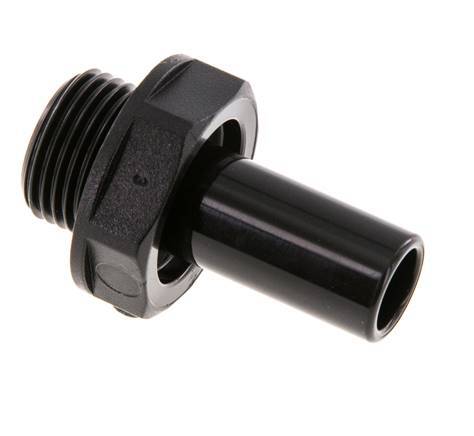 12mm x G3/8'' insteekfitting POM buitendraad NBR [5 Stuks]