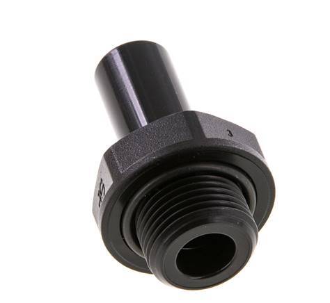 12mm x G3/8'' insteekfitting POM buitendraad NBR [5 Stuks]