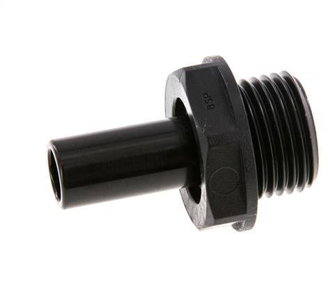 12mm x G1/2'' insteekfitting POM Buitendraad NBR [2 Stuks]