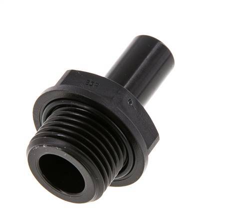 12mm x G1/2'' insteekfitting POM Buitendraad NBR [2 Stuks]