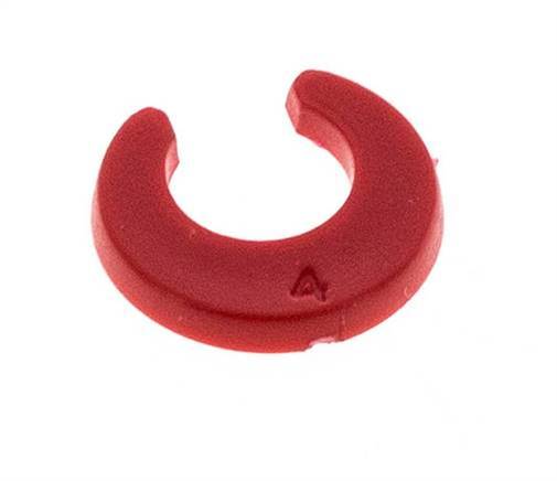4 mm vergrendelingsclips voor insteekfittingen [20 Stuks]