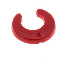 4 mm vergrendelingsclips voor insteekfittingen [20 Stuks]