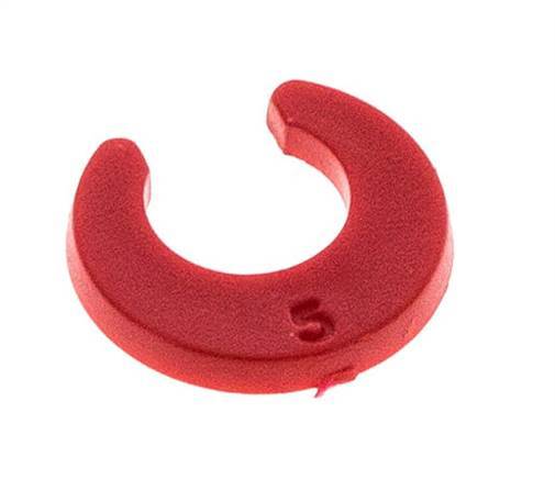5 mm vergrendelingsclips voor insteekfittingen [20 Stuks]