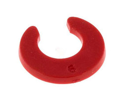 6 mm vergrendelingsclips voor insteekfittingen [20 Stuks]