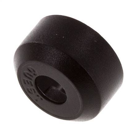 4mm beschermende eindkap POM FDA [20 Stuks]