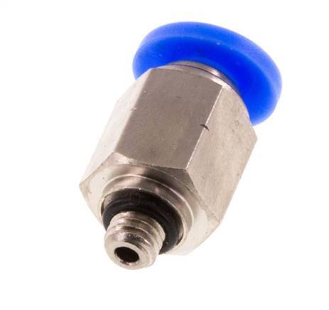 3/16'' x UNF 10-32 Messing/PBT Insteekfitting NBR [5 Stuks]