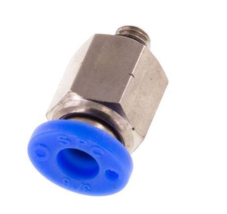 3/16'' x UNF 10-32 Messing/PBT Insteekfitting NBR [5 Stuks]