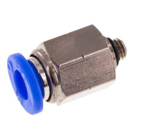 1/4'' x UNF 10-32 Messing/PBT Insteekfitting NBR [5 Stuks]