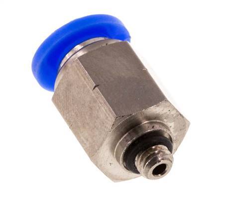 1/4'' x UNF 10-32 Messing/PBT Insteekfitting NBR [5 Stuks]