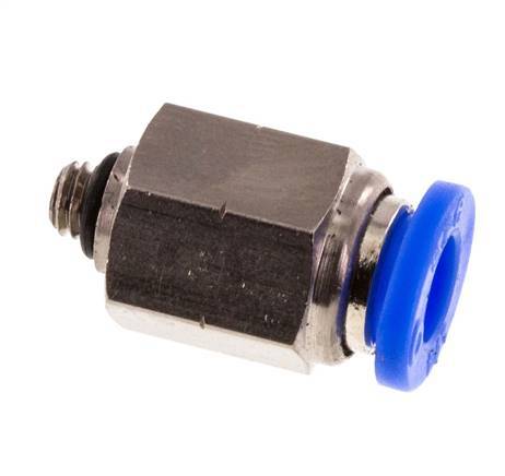1/4'' x UNF 10-32 Messing/PBT Insteekfitting NBR [5 Stuks]