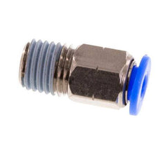 1/8'' x 1/16'' NPT Messing/PBT Insteekfitting buitendraad NBR [5 Stuks]