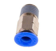 5/32'' x 1/16'' NPT Push-in Fitting with Male Threads Brass/PBT NBR [5 Pieces]