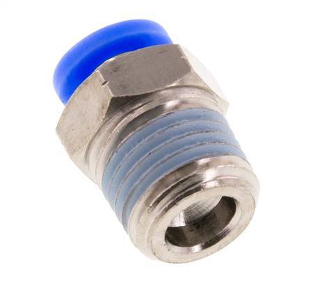 5/32'' x 1/4'' NPT Messing/PBT Insteekfitting buitendraad NBR [5 Stuks]