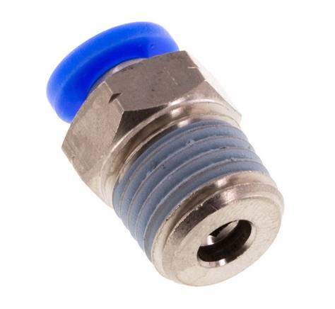 3/16'' x 1/4'' NPT Messing/PBT Insteekfitting buitendraad NBR [5 Stuks]