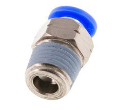 1/4'' x 1/4'' NPT Messing/PBT Insteekfitting buitendraad NBR [5 Stuks]