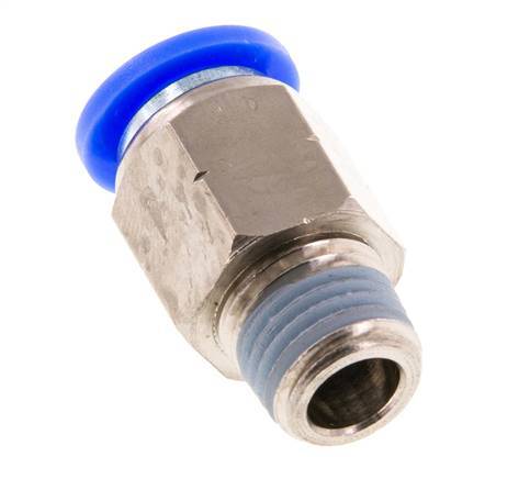 3/8'' x 1/4'' NPT Messing/PBT Insteekfitting Buitendraad NBR [2 Stuks]