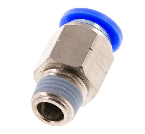 3/8'' x 1/4'' NPT Messing/PBT Insteekfitting Buitendraad NBR [2 Stuks]