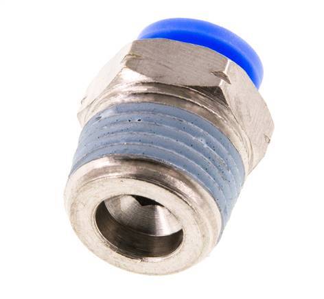 1/4'' x 3/8'' NPT Messing/PBT Insteekfitting Buitendraad NBR [2 Stuks]