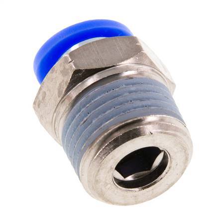 3/8'' x 1/2'' NPT Messing/PBT Insteekfitting Buitendraad NBR [2 Stuks]