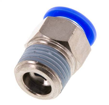 1/2'' x 1/2'' NPT Messing/PBT Insteekfitting Buitendraad NBR [2 Stuks]