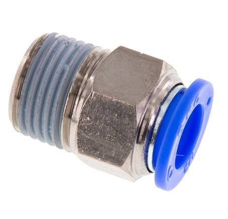 1/2'' x 1/2'' NPT Messing/PBT Insteekfitting Buitendraad NBR [2 Stuks]