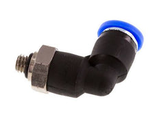 5/32'' x UNF 10-32 90 graden L-verbinding Messing/PBT Insteekfitting Draaibaar NBR [2 Stuks]