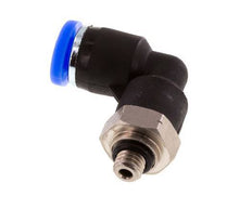 5/32'' x UNF 10-32 90 graden L-verbinding Messing/PBT Insteekfitting Draaibaar NBR [2 Stuks]