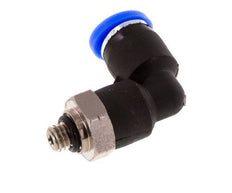 5/32'' x UNF 10-32 90 graden L-verbinding Messing/PBT Insteekfitting Draaibaar NBR [2 Stuks]