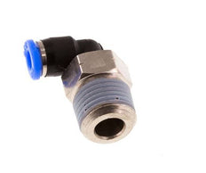 1/8'' x 1/8'' NPT 90 graden L-verbinding Messing/PBT Insteekfitting Buitendraad Draaibaar NBR [2 Stuks]