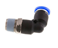 5/32'' x 1/8'' NPT 90 graden L-verbinding Messing/PBT Insteekfitting Buitendraad Draaibaar NBR [2 Stuks]