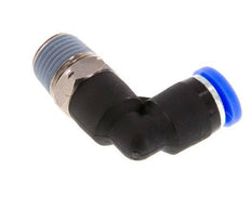 5/32'' x 1/8'' NPT 90 graden L-verbinding Messing/PBT Insteekfitting Buitendraad Draaibaar NBR [2 Stuks]