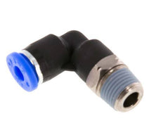 5/32'' x 1/8'' NPT 90 graden L-verbinding Messing/PBT Insteekfitting Buitendraad Draaibaar NBR [2 Stuks]
