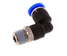 3/16'' x 1/8'' NPT 90 graden L-verbinding Messing/PBT Insteekfitting Buitendraad Draaibaar NBR [2 Stuks]