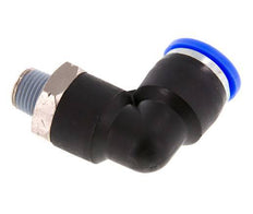 3/8'' x 1/8'' NPT 90 graden L-verbinding Messing/PBT Insteekfitting Buitendraad Draaibaar NBR [2 Stuks]