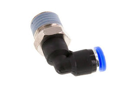 5/32'' x 1/4'' NPT 90 graden L-verbinding Messing/PBT Insteekfitting Buitendraad Draaibaar NBR [2 Stuks]