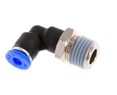 5/32'' x 1/4'' NPT 90 graden L-verbinding Messing/PBT Insteekfitting Buitendraad Draaibaar NBR [2 Stuks]