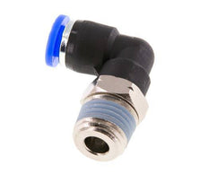 1/4'' x 1/4'' NPT 90 graden L-verbinding Messing/PBT Insteekfitting Buitendraad Draaibaar NBR [2 Stuks]
