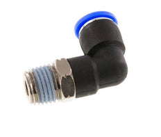 5/16'' x 1/4'' NPT 90 graden L-verbinding Messing/PBT Insteekfitting Buitendraad Draaibaar NBR [2 Stuks]