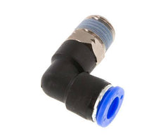 5/16'' x 1/4'' NPT 90 graden L-verbinding Messing/PBT Insteekfitting Buitendraad Draaibaar NBR [2 Stuks]