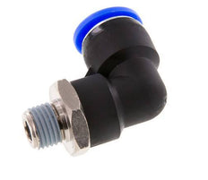 1/2'' x 1/4'' NPT 90 graden L-verbinding Messing/PBT Insteekfitting Buitendraad Draaibaar NBR [2 Stuks]