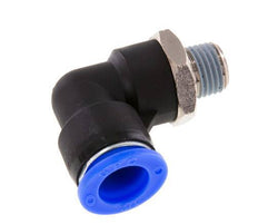1/2'' x 1/4'' NPT 90 graden L-verbinding Messing/PBT Insteekfitting Buitendraad Draaibaar NBR [2 Stuks]