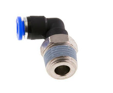 1/4'' x 3/8'' NPT 90 graden L-verbinding Messing/PBT Insteekfitting Buitendraad Draaibaar NBR [2 Stuks]