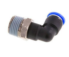 5/16'' x 3/8'' NPT 90 graden L-verbinding Messing/PBT Insteekfitting Buitendraad Draaibaar NBR [2 Stuks]