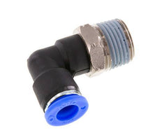 5/16'' x 3/8'' NPT 90 graden L-verbinding Messing/PBT Insteekfitting Buitendraad Draaibaar NBR [2 Stuks]
