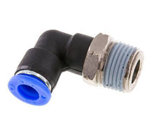 5/16'' x 3/8'' NPT 90 graden L-verbinding Messing/PBT Insteekfitting Buitendraad Draaibaar NBR [2 Stuks]